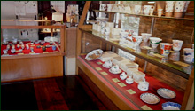 九谷焼窯跡展示館販売コーナー写真